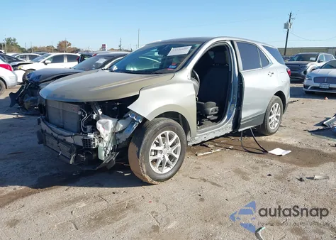 2024 Chevrolet Equinox Fwd Lt из США, поврежденный, VIN 3GNAXKEG3RS112385